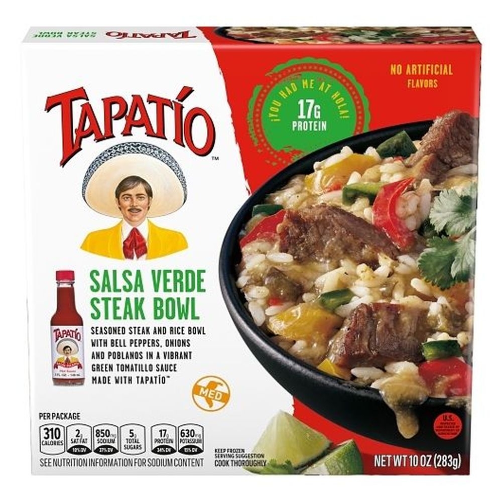 Tapatio Steak Burrito Bowl, 10 Ounce -- 10 per case