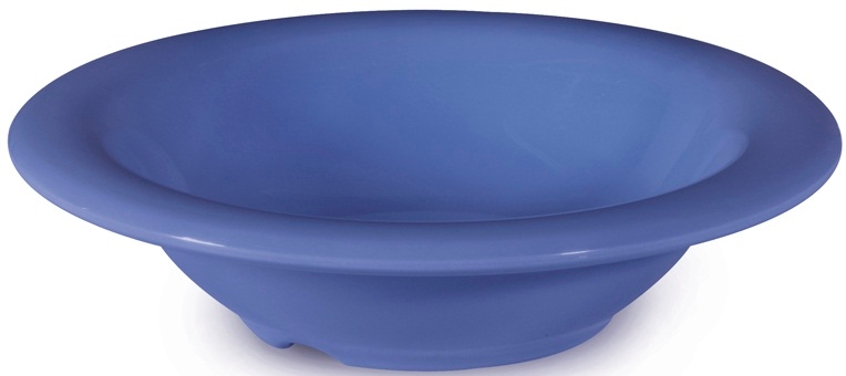 GET Enterprises Diamond Harvest Melamine Peacock Blue Bowl, 4.5 Ounce -- 48 per case