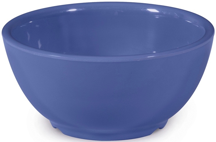 GET Enterprises Diamond Harvest Melamine Peacock Blue Bowl, 10 Ounce -- 24 per case