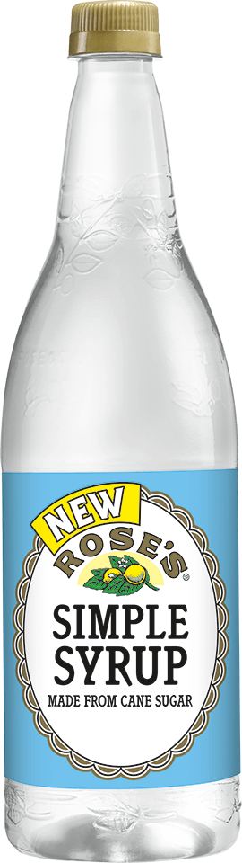 Roses Simple Syrup, 1 Liter -- 12 per case