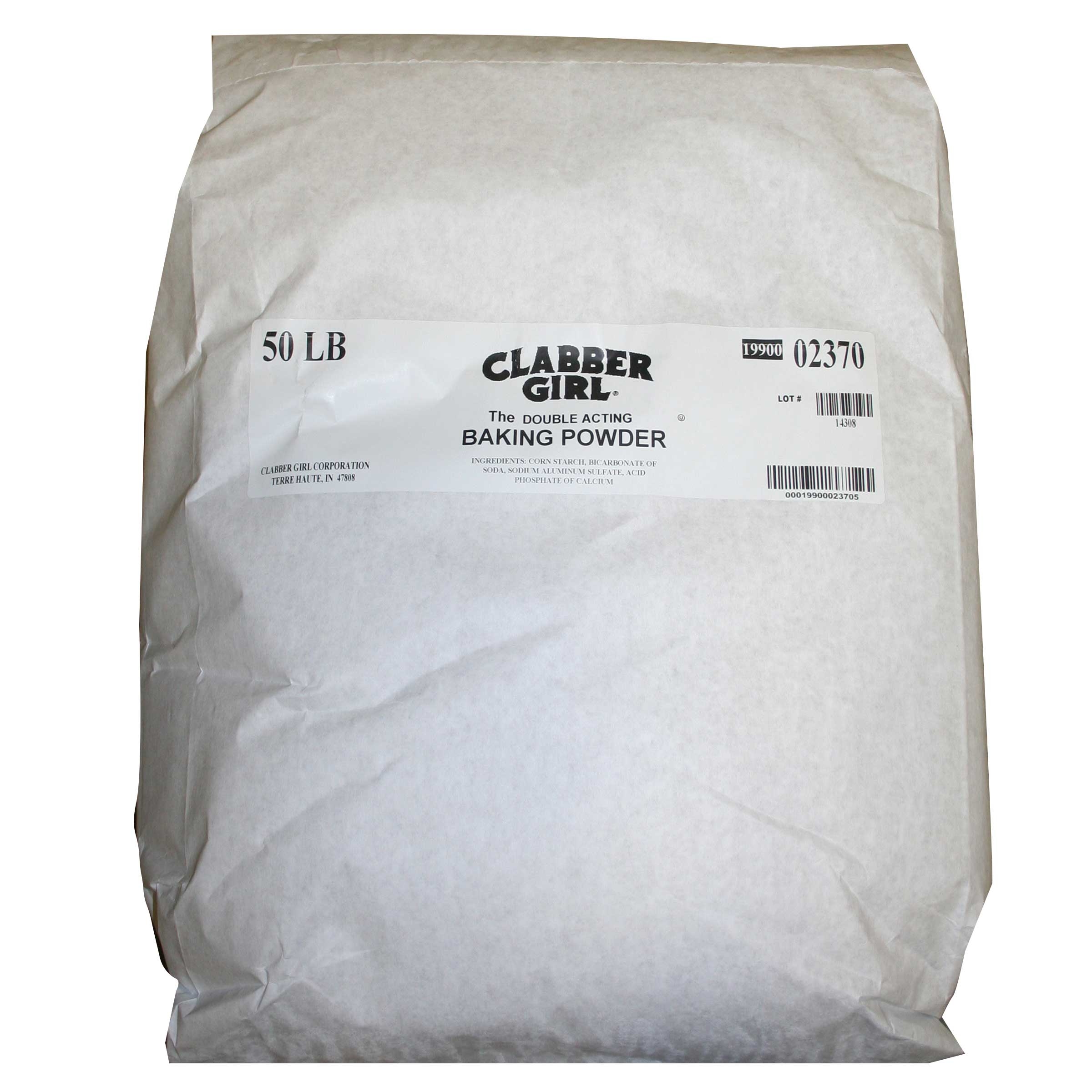 Clabber Girl Baking Powder, 50 Pound.