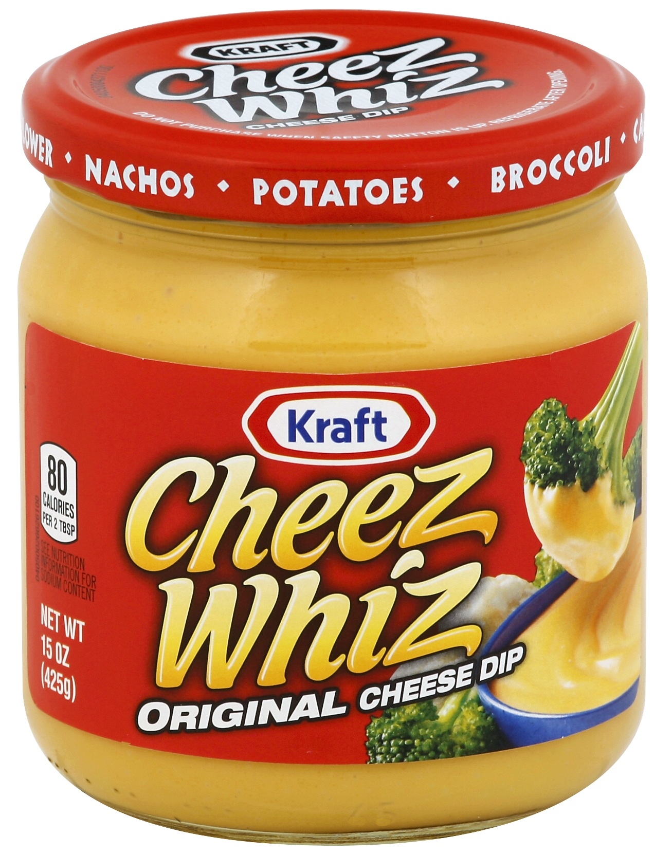 Cheez Whiz Cheese Dip - Shipper, 15 Ounce -- 24 per case.