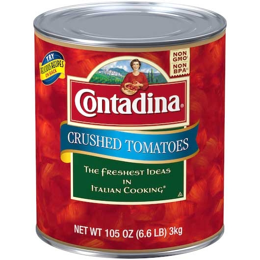 Del Monte Contadina Crushed Tomatoes, 6.56 Pound -- 6 per case