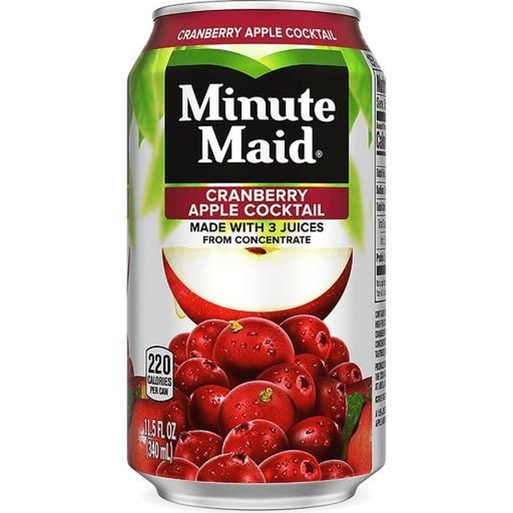 Minute Maid Cranberry Cocktail, 11.5 Ounce -- 24 per case