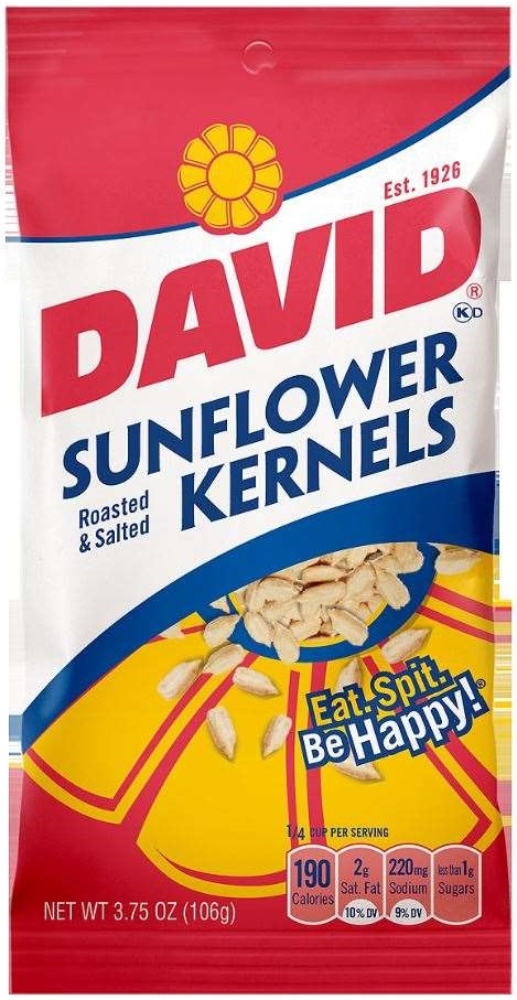 Conagra David Sunflower Kernel Seed, 3.75 Ounce -- 12 per case