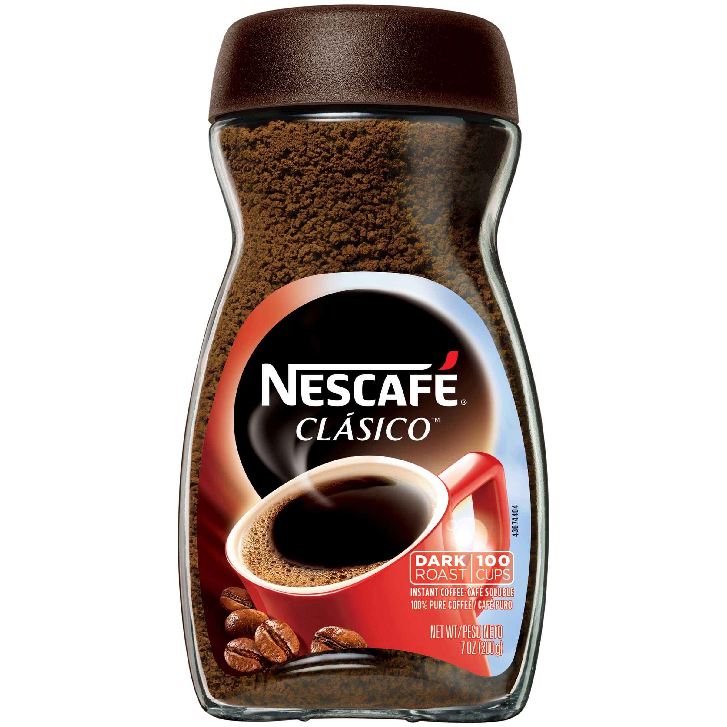 Nescafe Clasico Instant Coffee, 7 Ounce -- 6 per case.