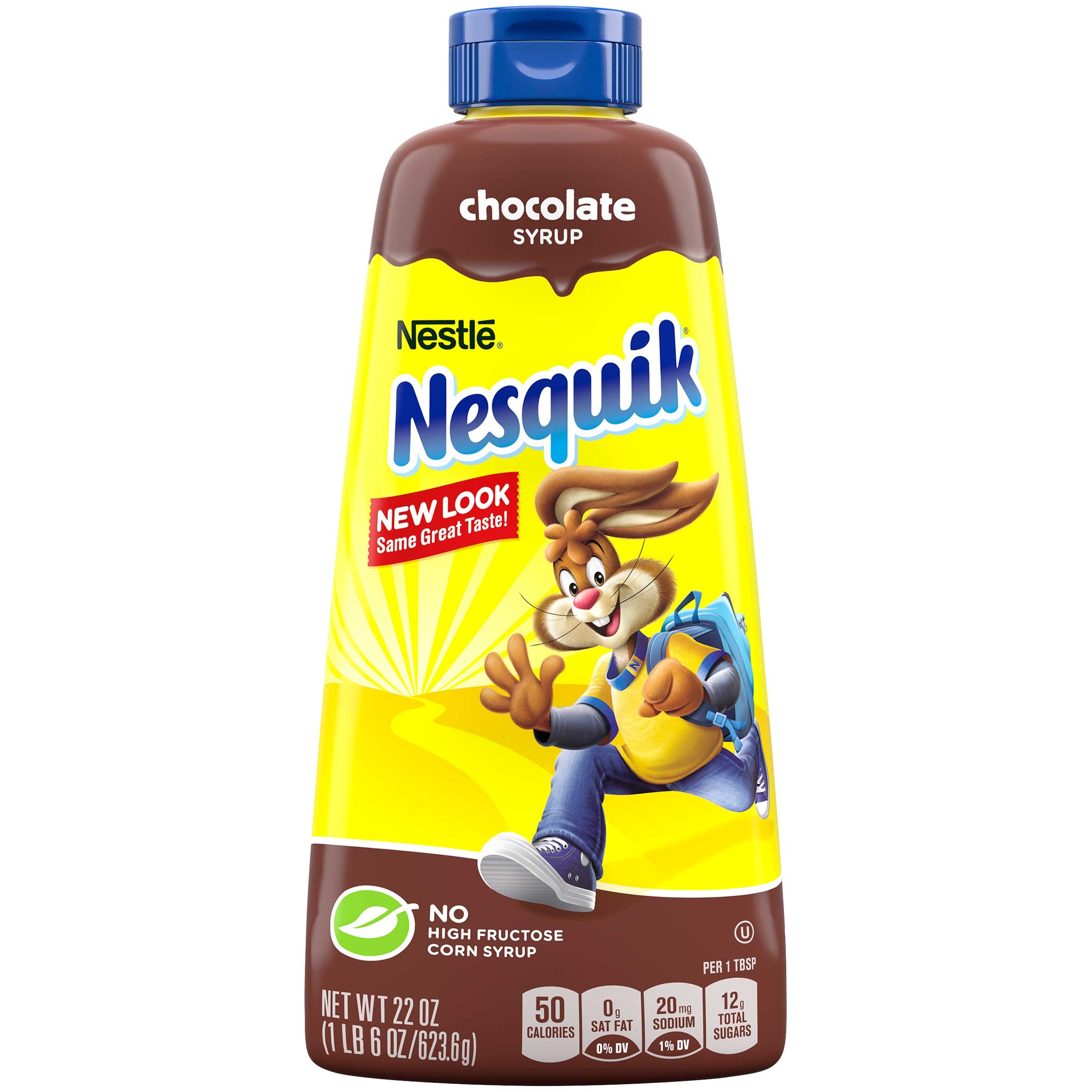 Nesquik Milk Flavoring Chocolate Syrup, 22 Ounce -- 6 per case.