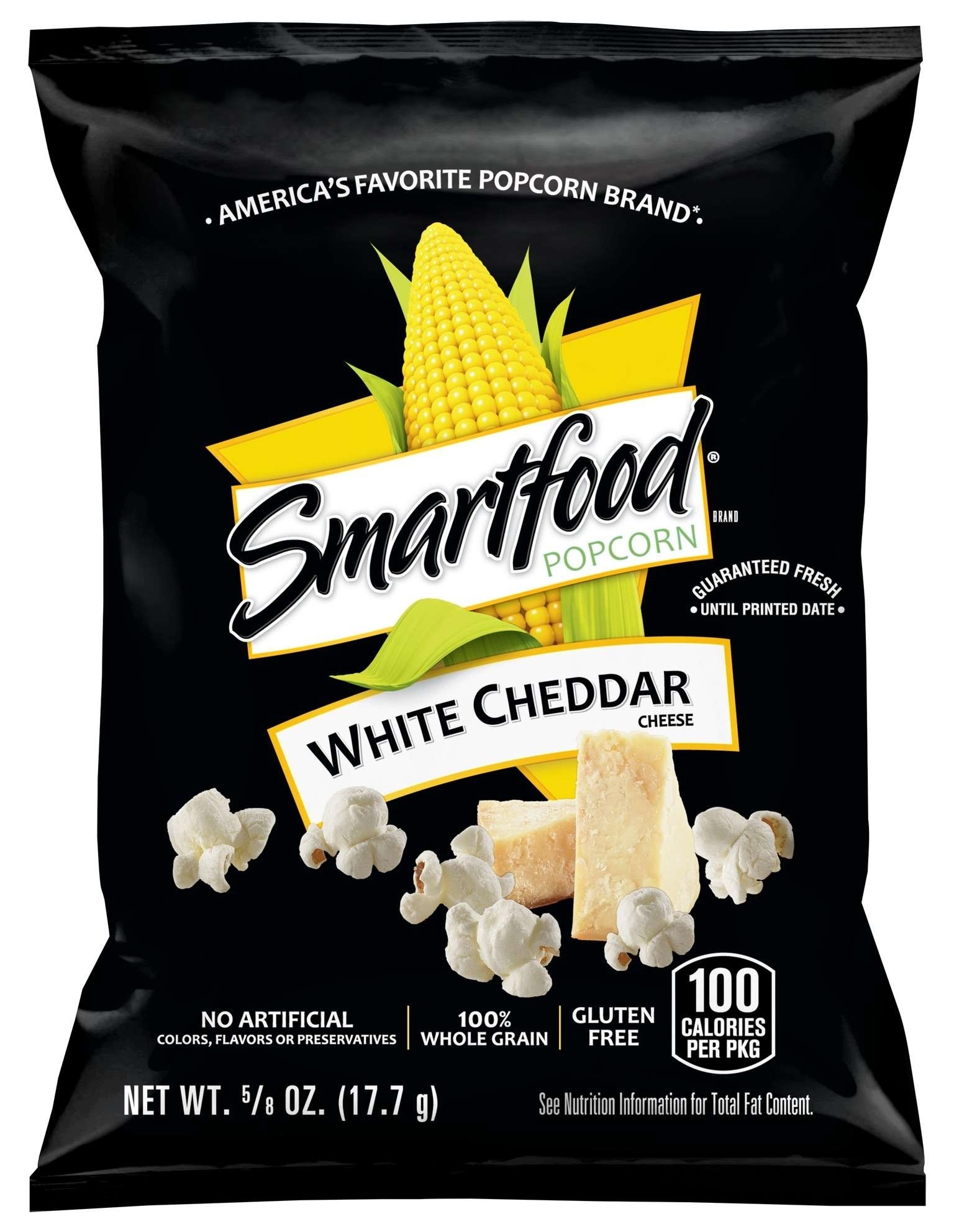 Smartfood White Cheddar Flavored Popcorn, 0.625 Ounce -- 104 per case
