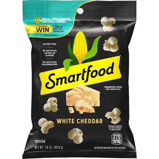 Smartfood White Cheddar Popcorn, 1.75 Ounce -- 24 per case