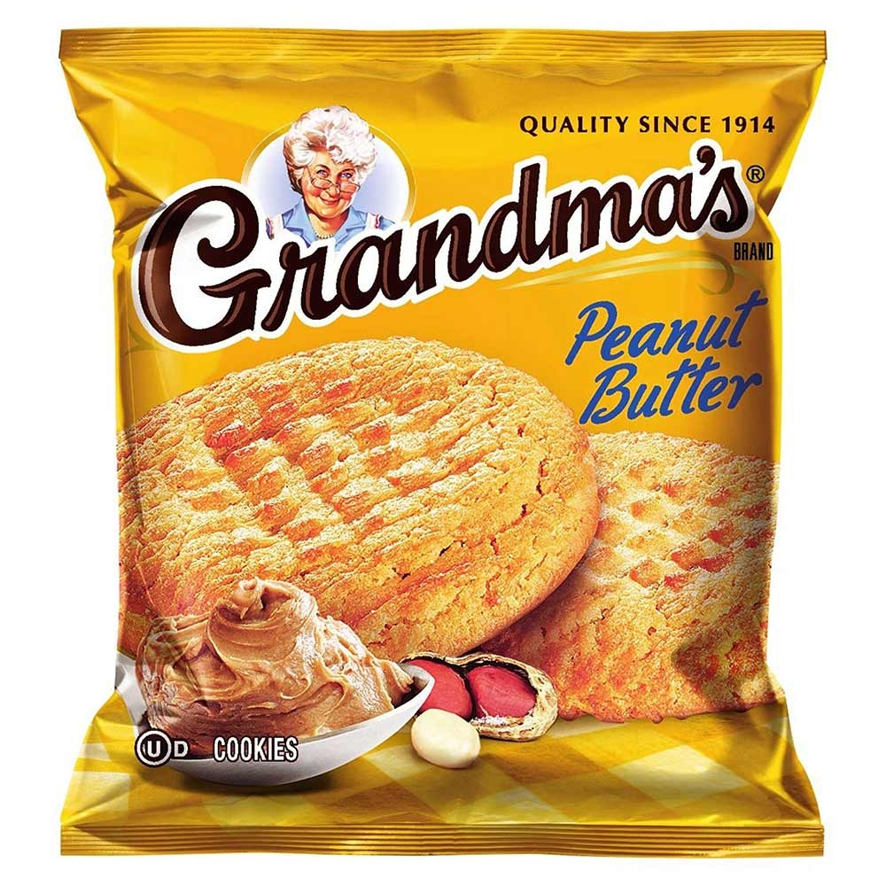 Grandmas Homestyle Big Peanut Butter Cookie, 2.5 Ounce -- 60 per case.