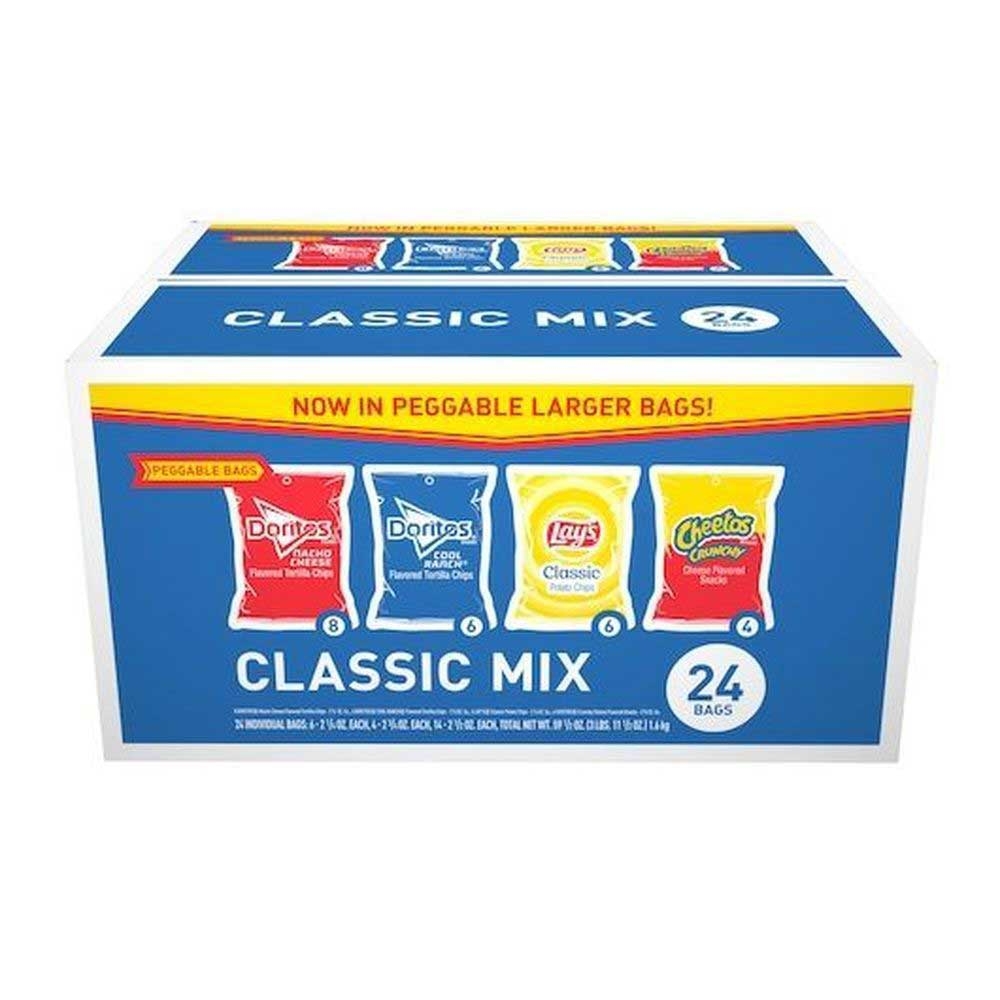 Frito Lay Classic Mix - Variety Pack, 24 count