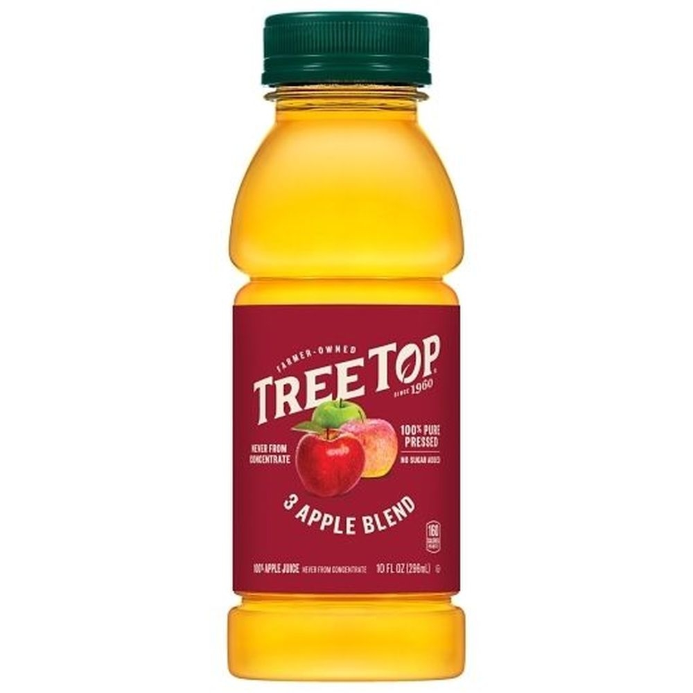 Tree Top Three Apple Blend Juice, 10 Fluid Ounce - 24 per case