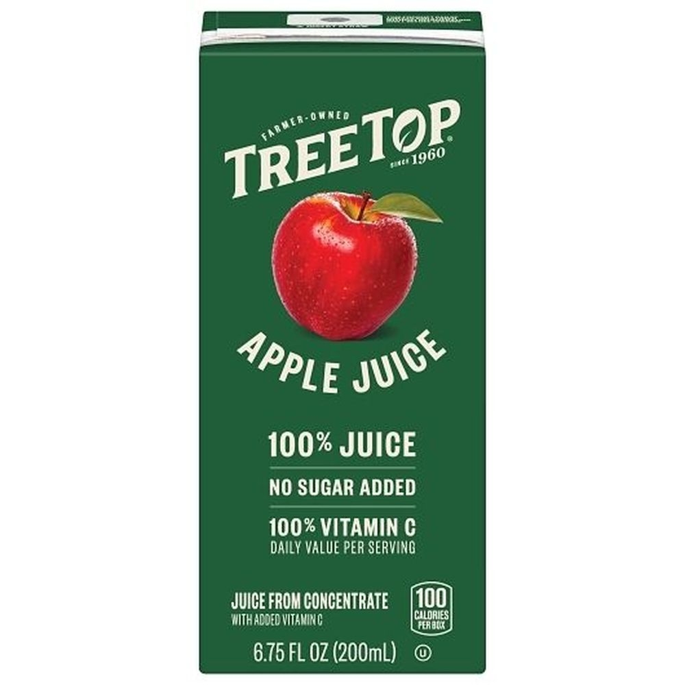 Tree Top Apple Juice, 6.75 Fluid Ounce - 40 per case