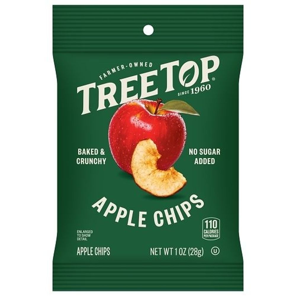 Tree Top Dried Apple Chips, 1 Ounce - 24 per case