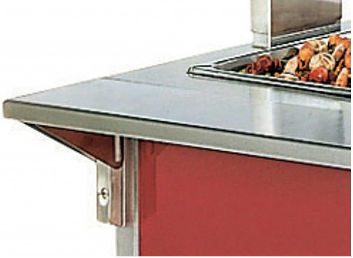 Vollrath Plate Rest with Mounting Kit, 46 inch