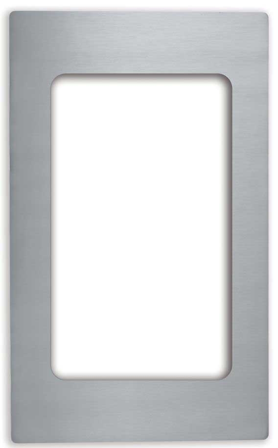 Vollrath Miramar Stainless Steel One Rectangle Template