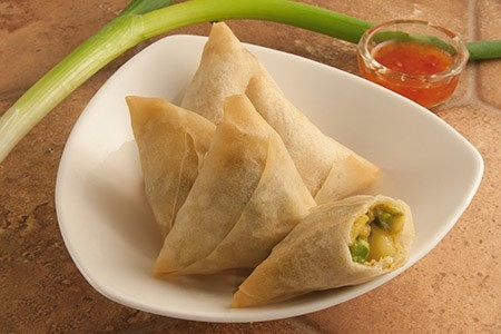 Simply Cuisine Vegetable Samosa -- 100 per case.