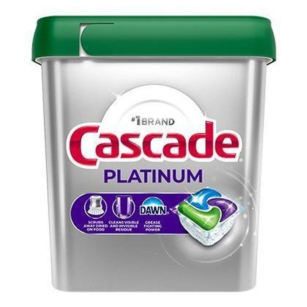 Cascade Platinum Fresh Scent Auto Dishwasher Detergent Pods, 42 count
