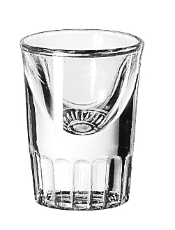 Libbey 5138 Glass Whiskey Tall 1 Ounce -- 48 per case.