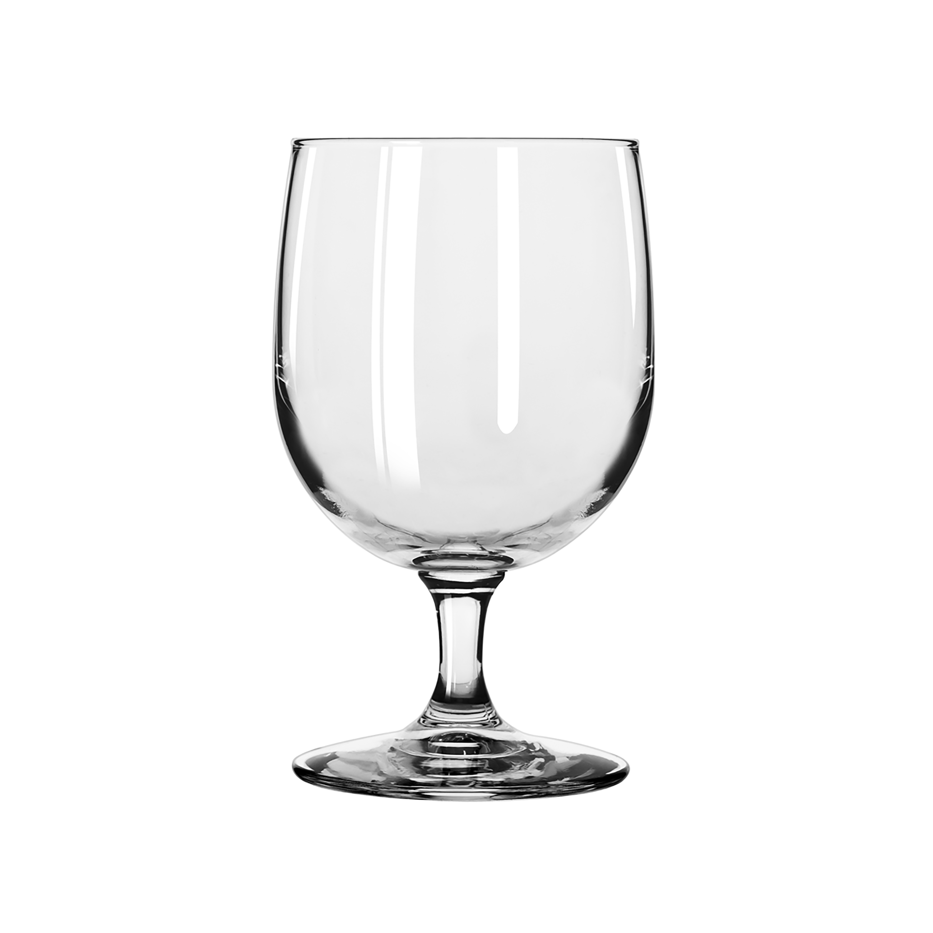 Libbey 8556SR Bristol Valley Clear Goblet Glass, 12 Ounce -- 24 per case