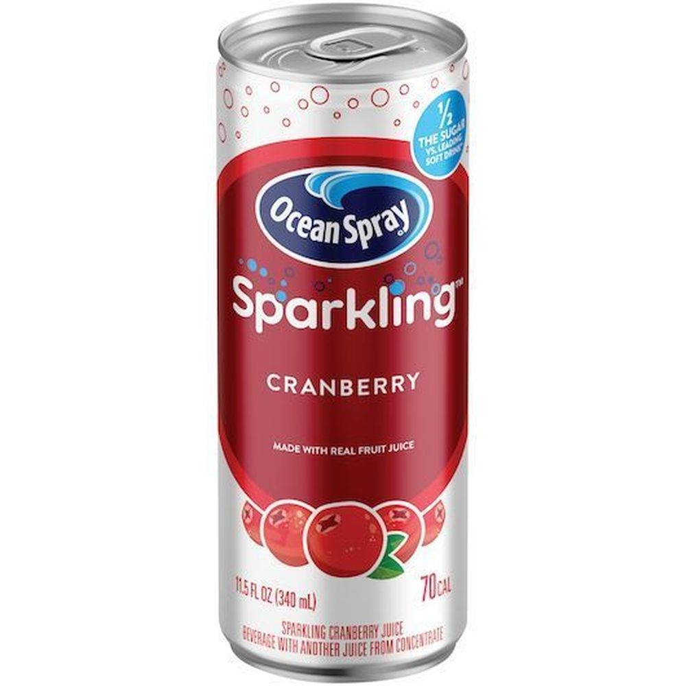 Ocean Spray Sparkling Cranberry Juice, 11.5 Fluid Ounce -- 24 per case