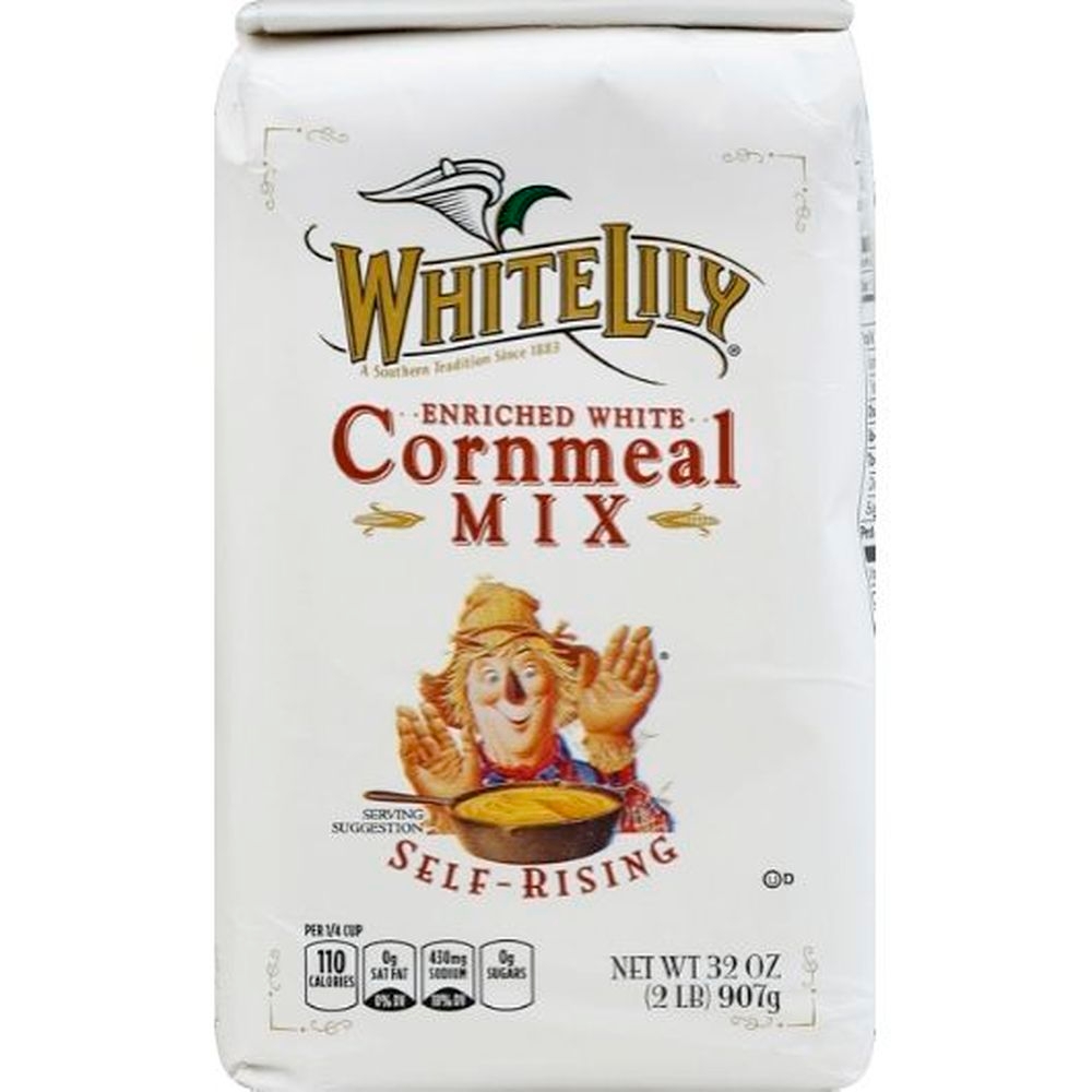 White Lily Self Rising Corn Meal, 32 Ounce -- 12 per case
