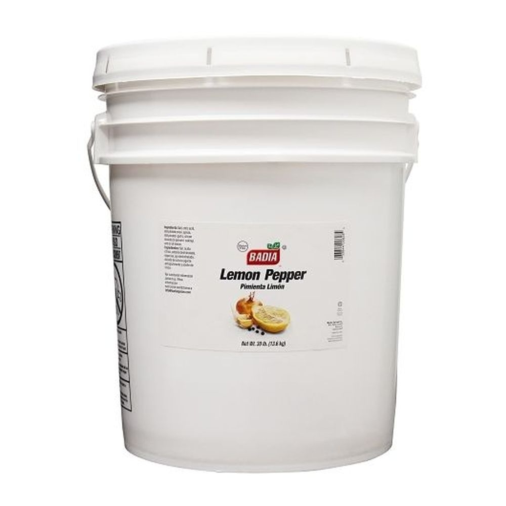 Badia Lemon Pepper, 30 Pound