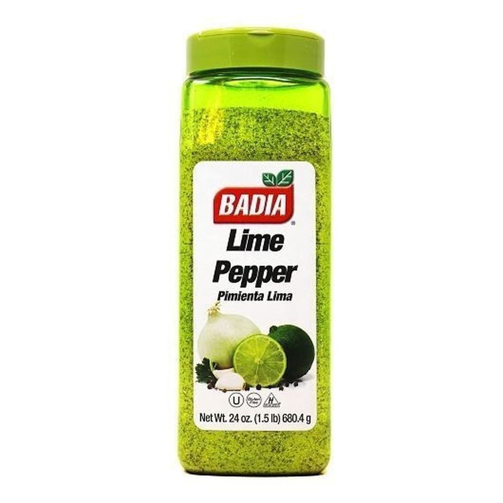 Badia Lime Pepper Seasoning, 26 Ounce -- 4 per case