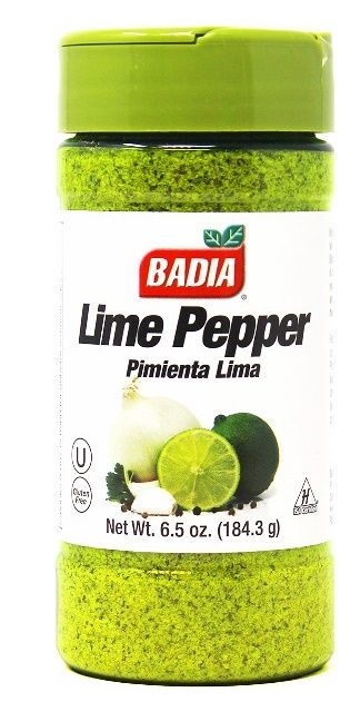 Badia Lime Pepper Seasoning, 6.5 Ounce -- 6 per case