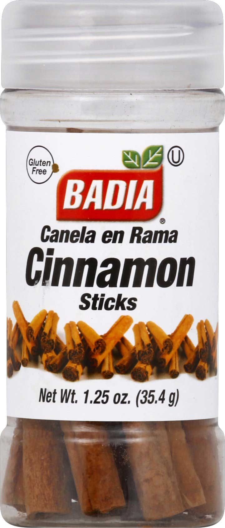 Badia Cinnamon Sticks, 1.25 Ounce -- 8 per case