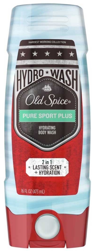 Old Spice Pure Sport Body Wash, 16 Fluid Ounce -- 4 per case.