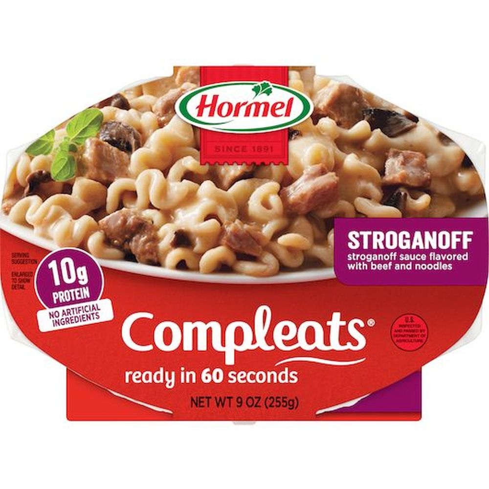 Hormel Compleats Beef Stroganoff, 9 Ounce -- 6 per case