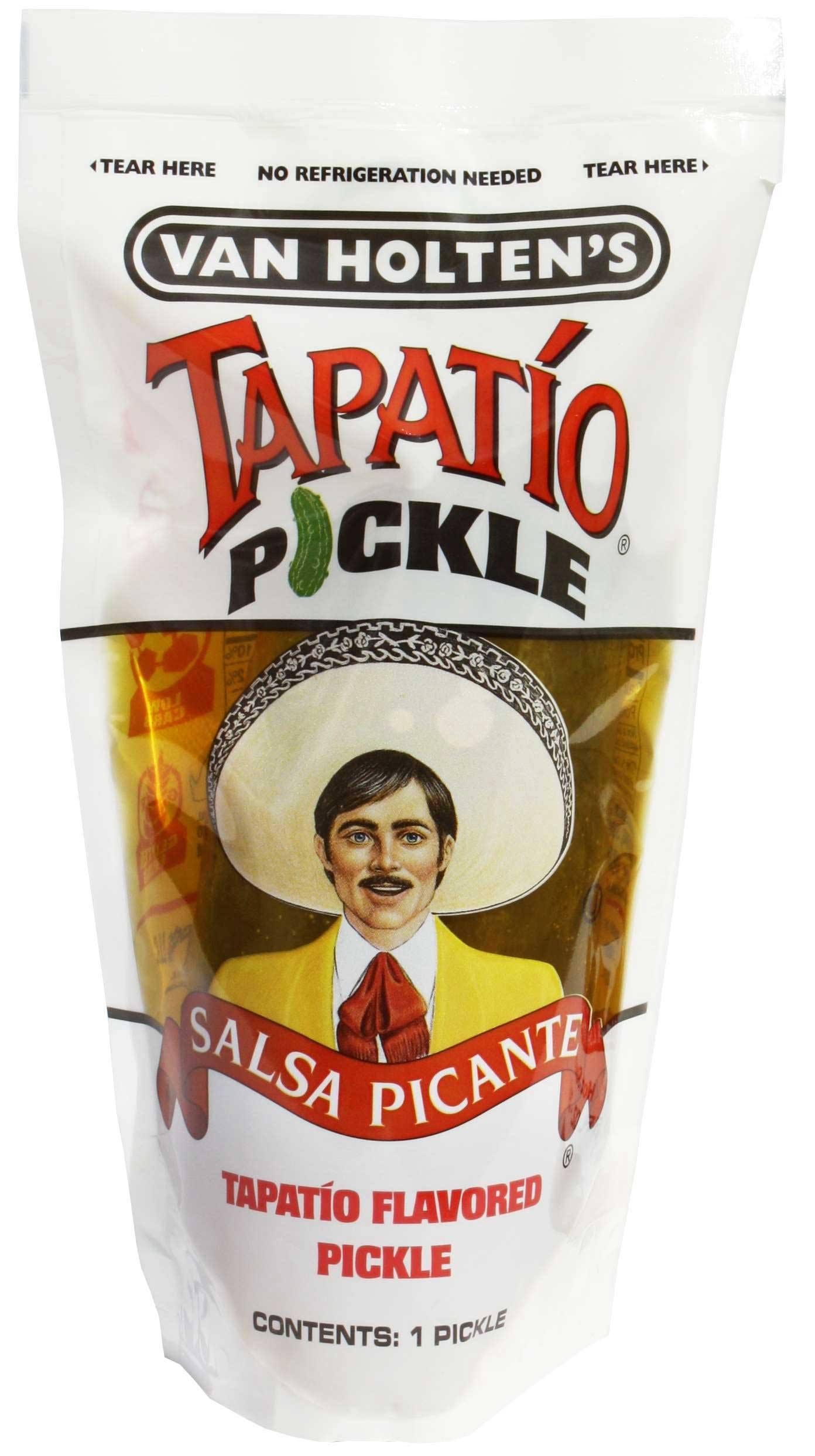 Van Holtens Tapatio Jumbo Salsa Pickle -- 12 per case.