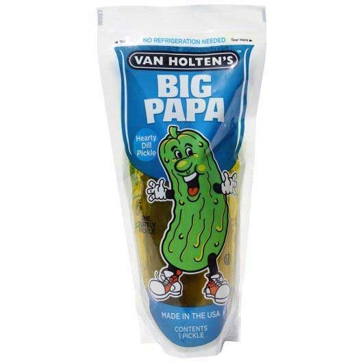 Van Holtens Big Papa Dill Pickle -- 12 per case