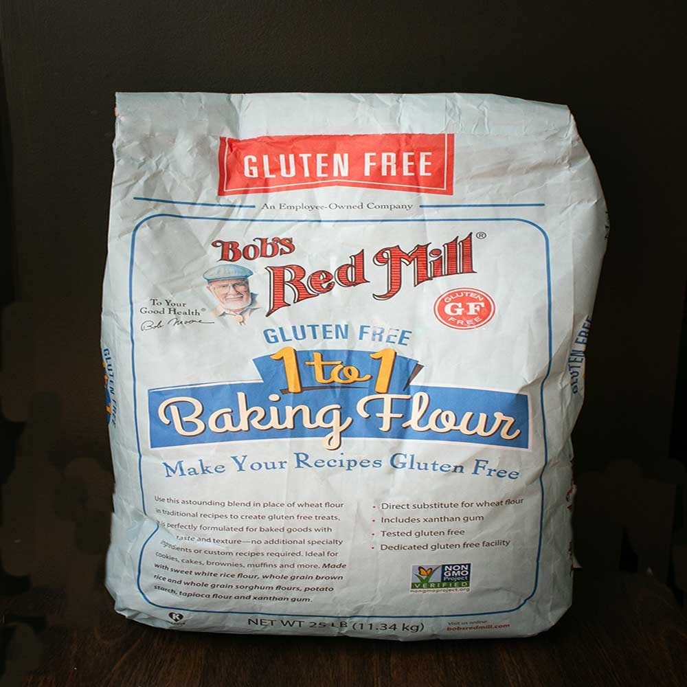 Bobs Red Mill Gluten Free 1-To-1 Baking Flour, 25 Pound