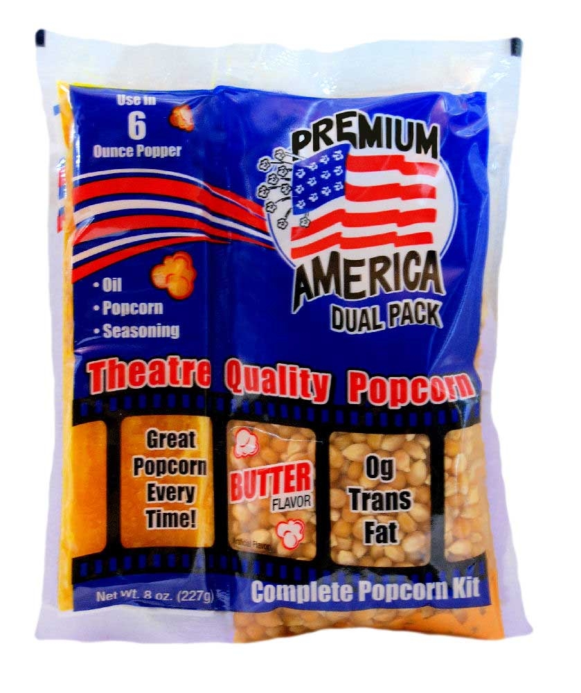 Great Western Coconut Popcorn Kit, 8 Ounce -- 36 per case.