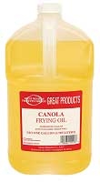 Sunglo Canola Frying Oil, 1 Gallon -- 4 per case.
