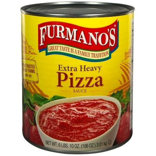 Furmanos Extra Heavy Pizza Sauce, 105 Ounce -- 6 per case