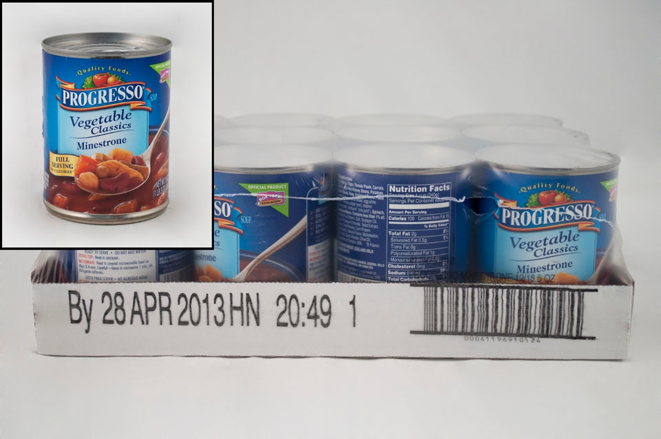 Progresso Minestrone Soup - 19 oz. can, 12 per case