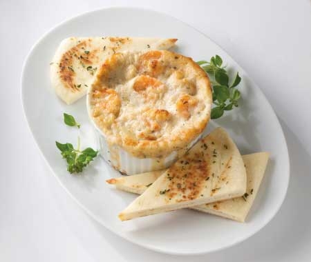 King and Prince Shrimp and Crab in Parmesan Dip, 2.5 Pound -- 4 per case.