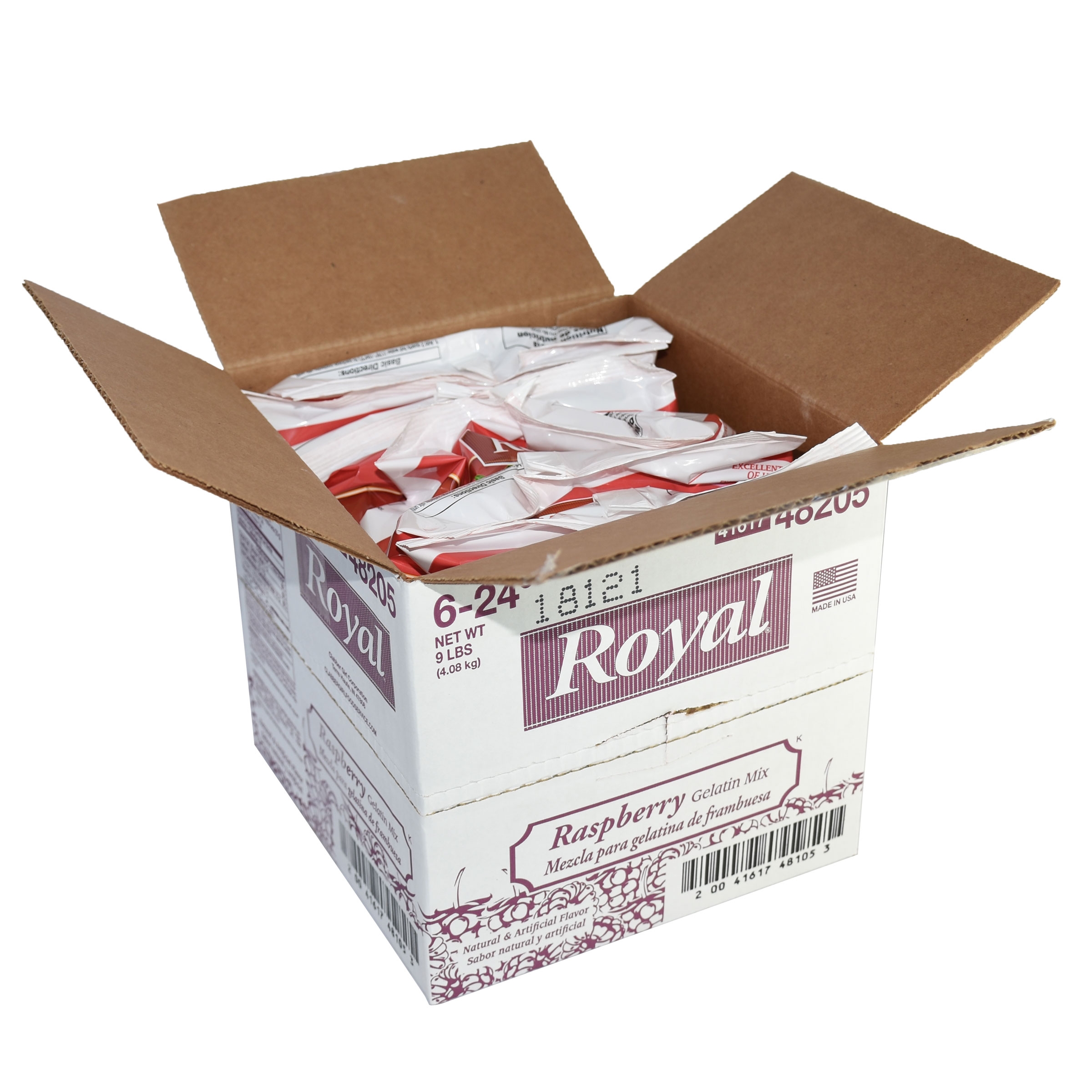 Royal Raspberry Gelatin, 24 Ounce -- 6 per case.