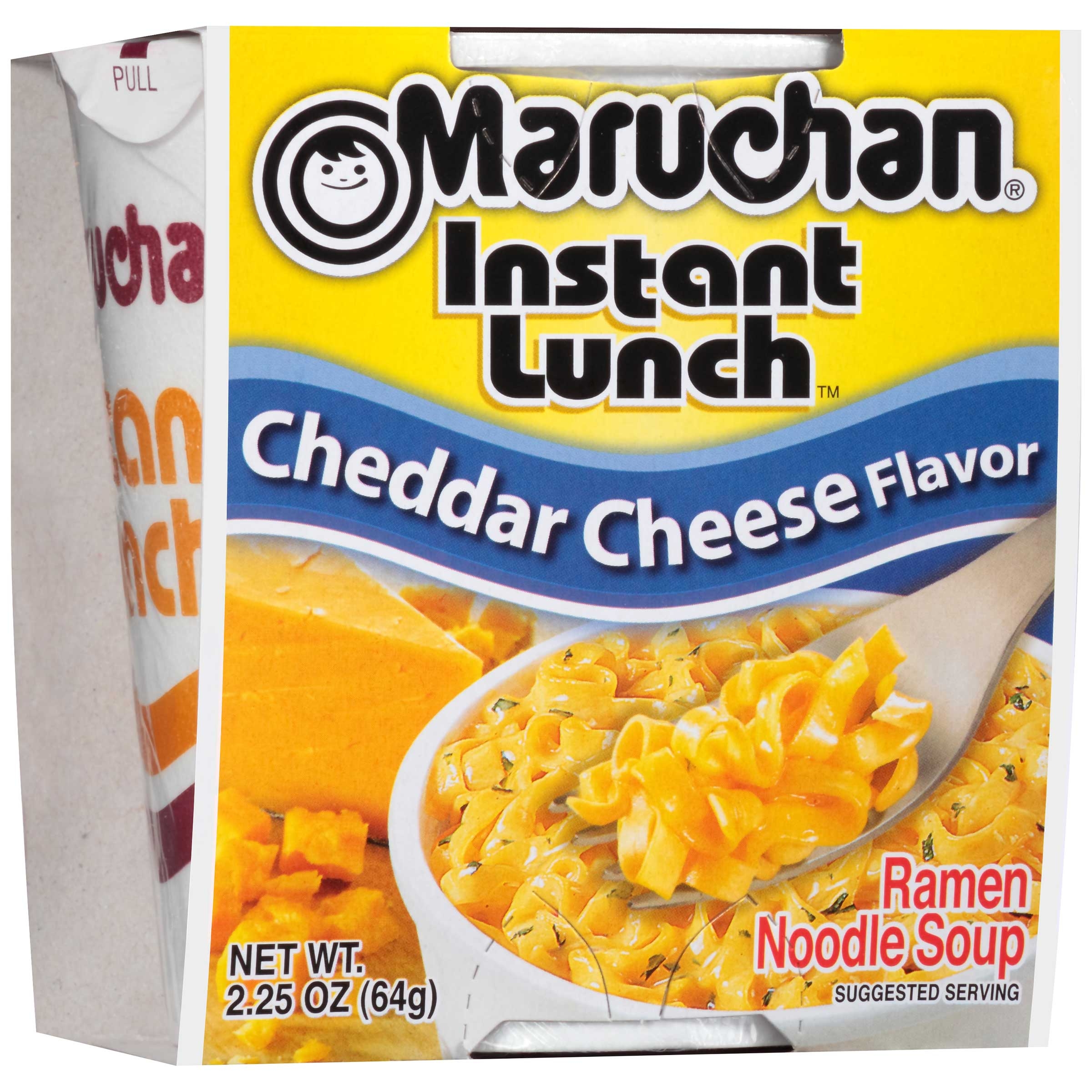 Maruchan Instant Lunch Cheddar Cheese Flavor - 2.25 oz. cup, 12 per case