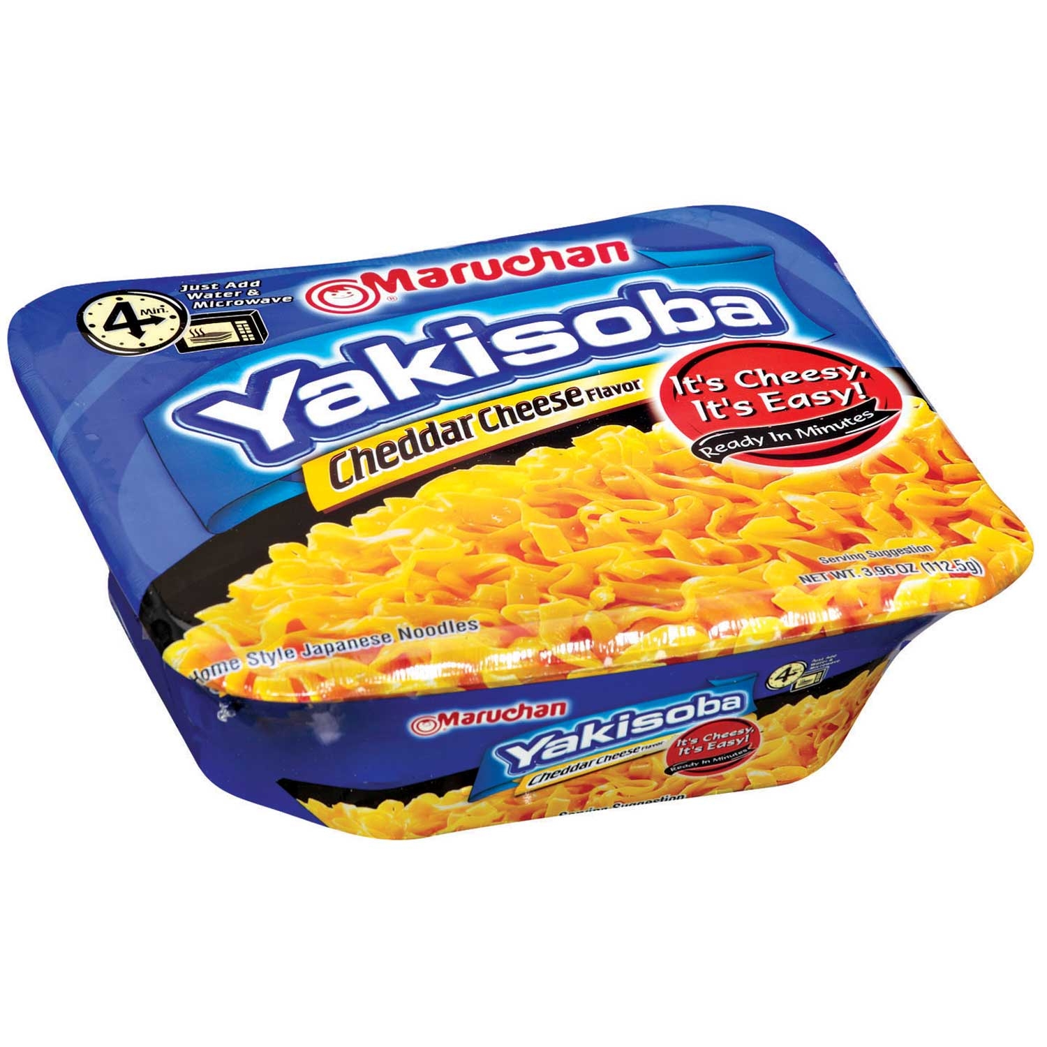 Maruchan Yakisoba Cheedar Cheese, 3.96 Ounce -- 8 per case.