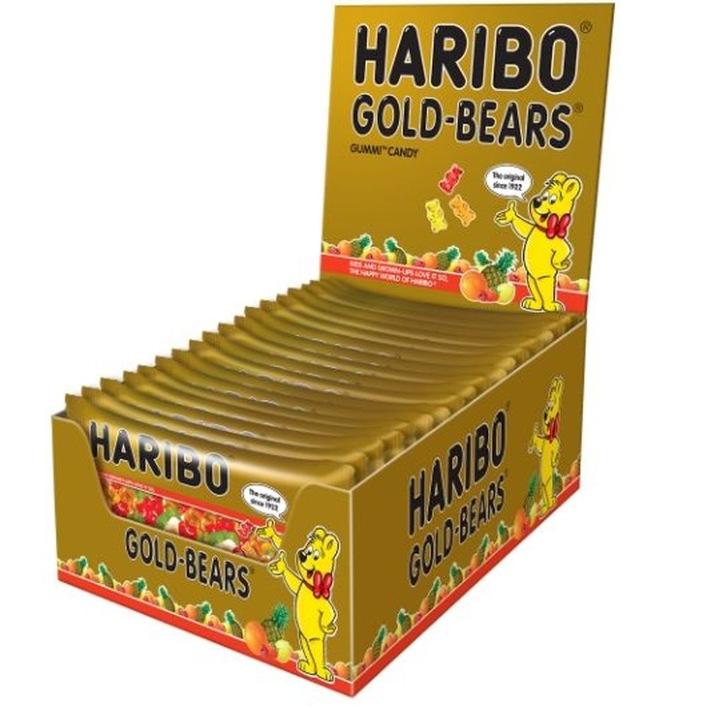 Haribo Gold-Bears Gummi Candy, 2 Ounce -- 288 per case