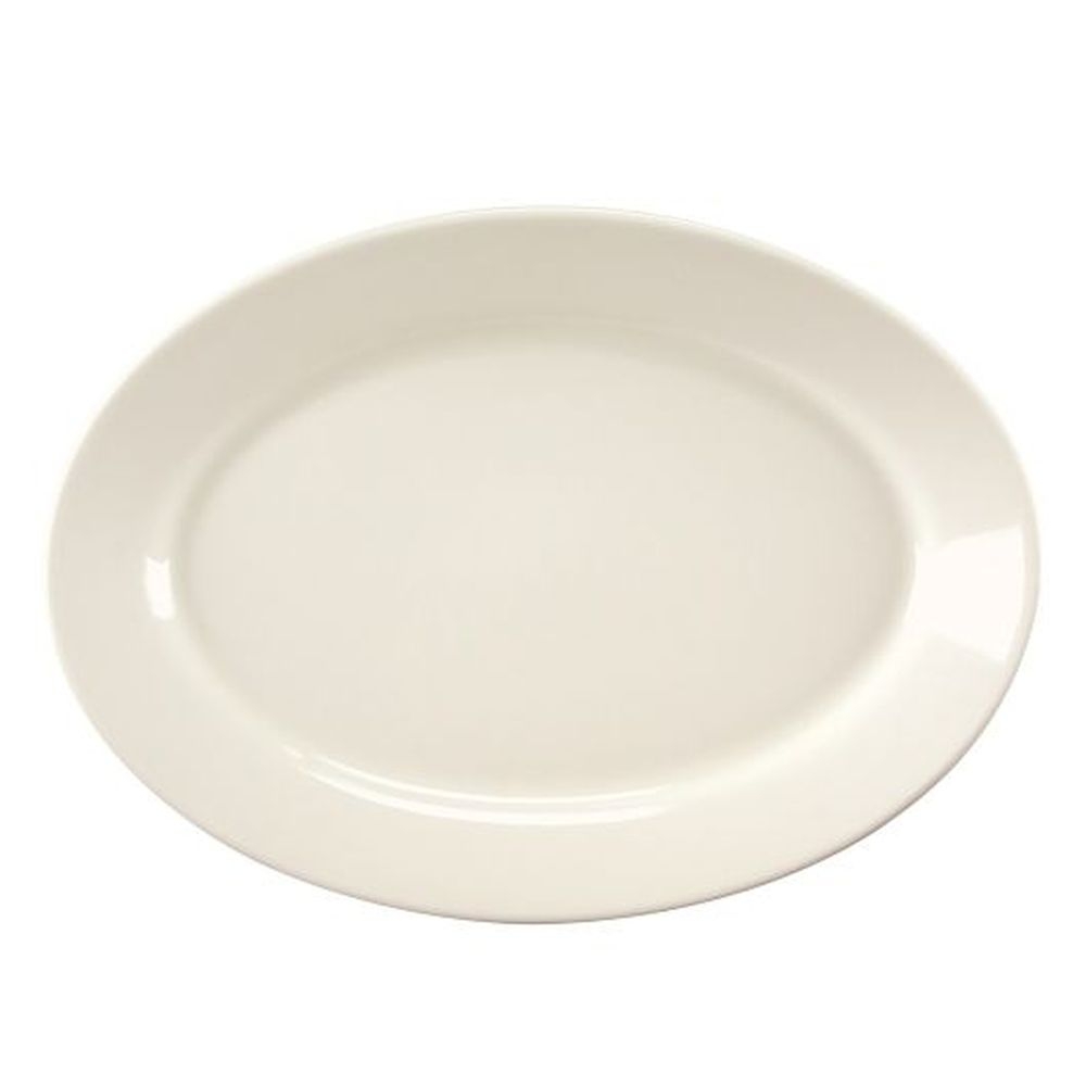 Homer Laughlin Undecorated Oval Platter, 7 1/4 x 5 inch -- 36 per case