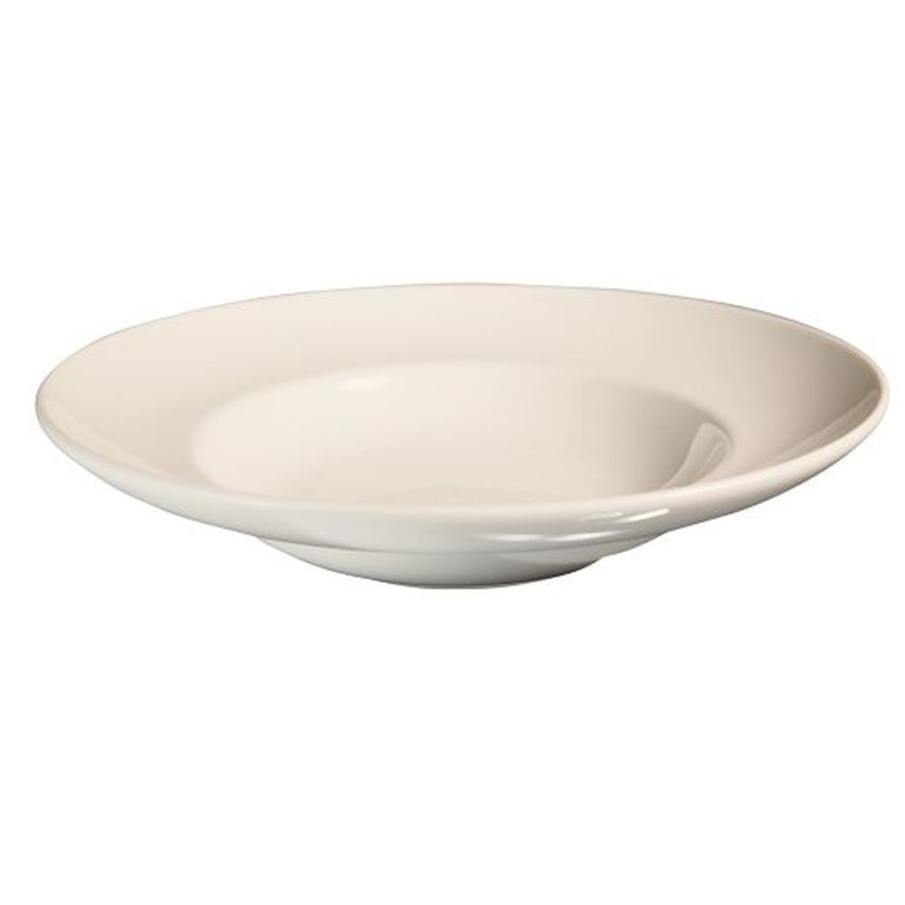 Homer Laughlin Unique Collection 24 Ounce Mediterranean Undecorated Pasta Bowl, 12 count