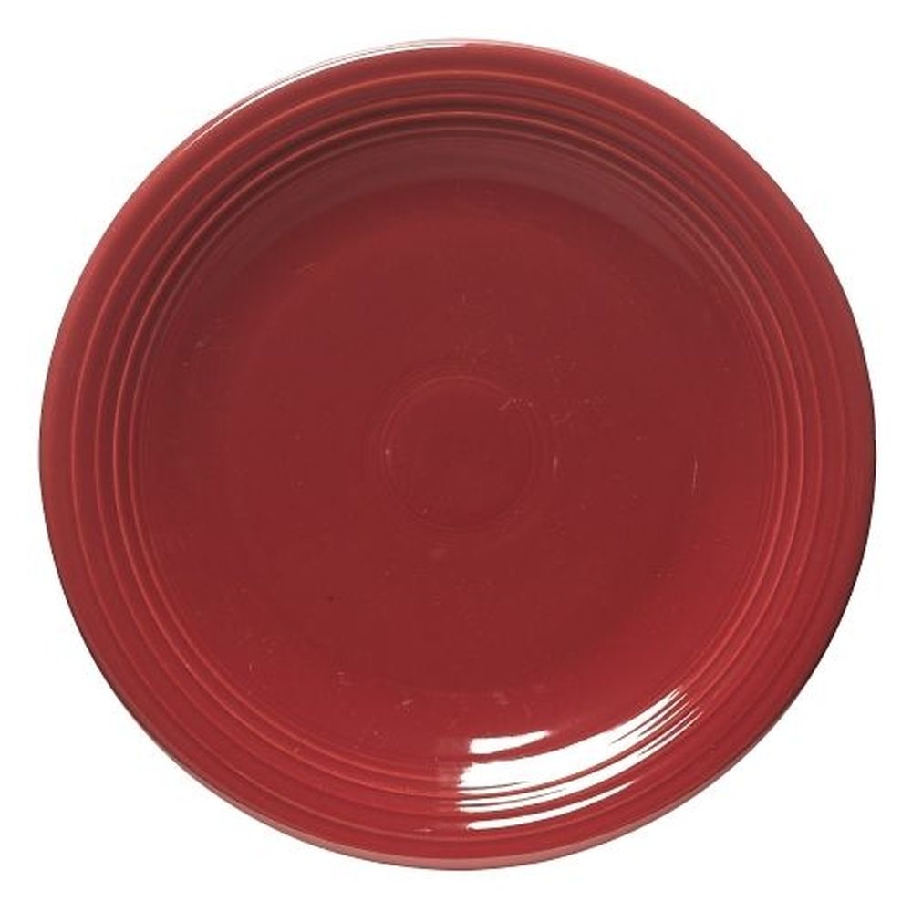 Fiesta 11.75 inch Dia. Scarlet Chop Plate, 4 count