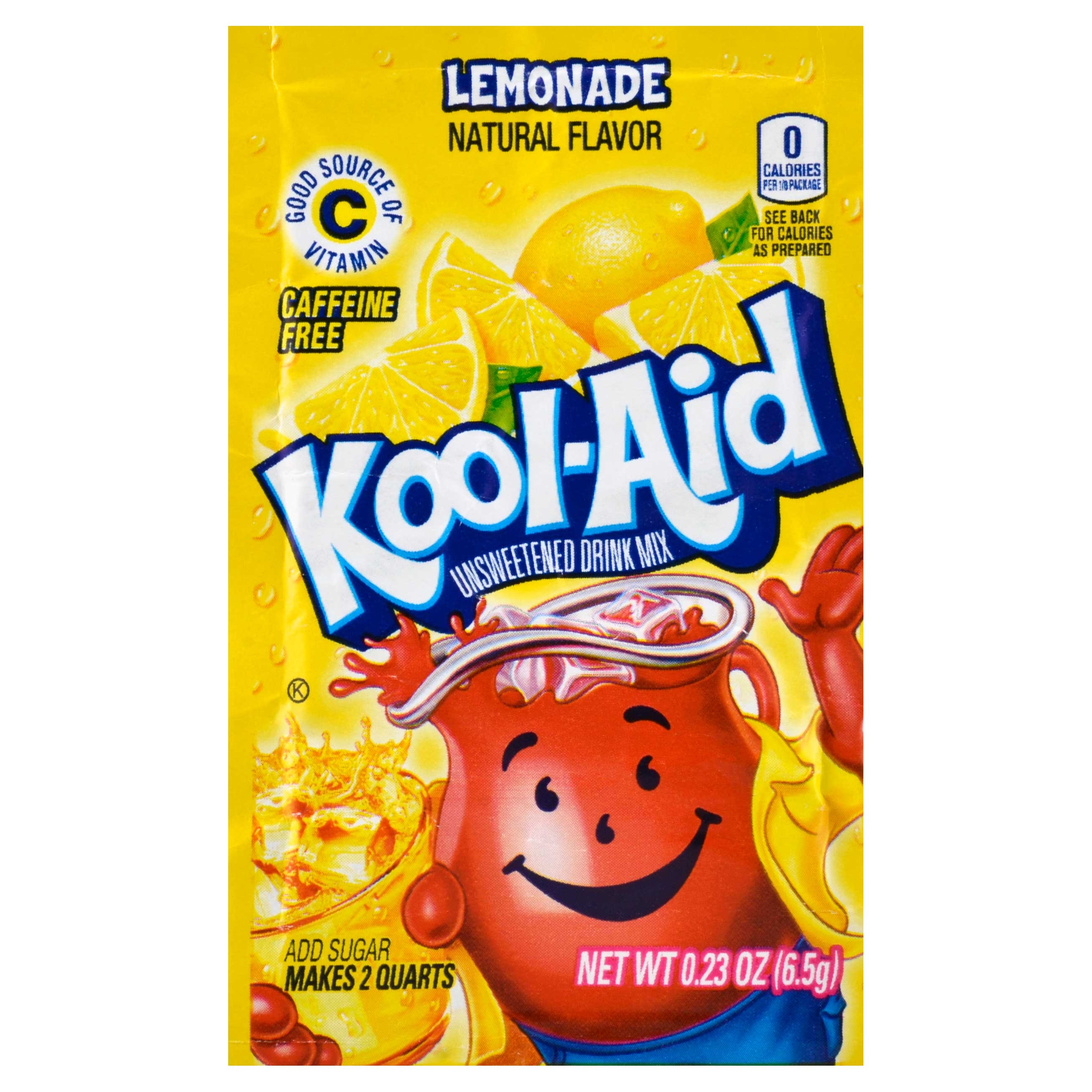Kraft Kool Aid Lemonade Beverage, 0.23 Ounce -- 192 per case.