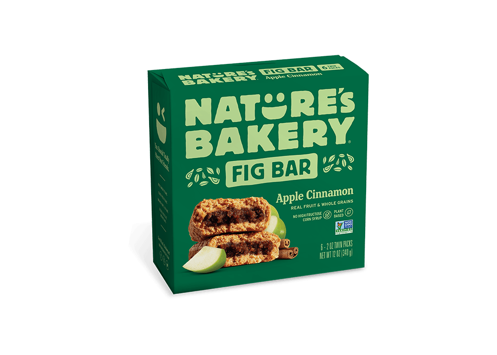 Natures Bakery Apple Cinnamon Fig Bar, 2 Ounce -- 36 per case.