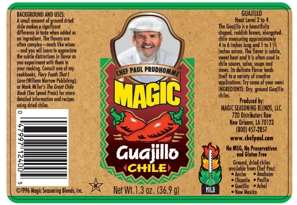 Chef Paul Prudhommes Magic Guajillo Chile - 16 oz. can, 4 per case